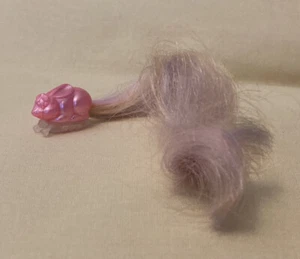 Vintage Lady Lovely Locks Pink Bunny Rabbit Pixietail Hair Clip Accessory Mattel - Picture 1 of 4