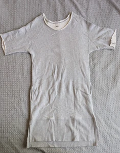 RHC Ron Herman Dress Women Small Gray Sweatshirt Cotton Fleece Made in Japan - Picture 1 of 12