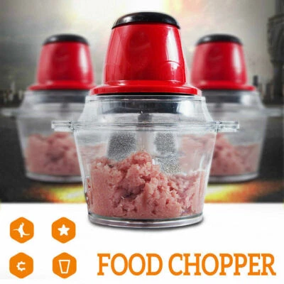2.0L Electric Food Processor Blender Mixer Chopper Meat Grinder Vegetable Salad - Image 1 of 4