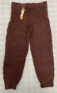 Skims Cozy Knit Joggers Kid's Size: 4/5 Brown Elastic Waist AP-JOG-1003 - NWT - Picture 1 of 4