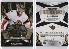 2022-23 SPx Finite Rookies Gold /299 Mads Sogaard #F-13 Rookie RC
