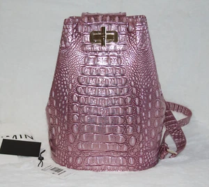 BRAHMIN Maddie Sling Backpack Bag Purse Rose Pink Mulberry Potion Melbourne - Picture 1 of 6