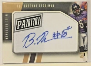 Breshad Perriman 2015 Panini National NSCC Gold Pack VIP Promo Patch RC Auto /5 - Picture 1 of 1