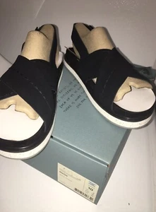 TOMs Women’s Sandals Black Suede 10 - Picture 1 of 9
