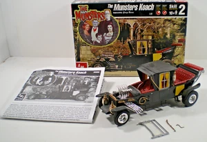 Built Model Kit AMT THE MUNSTERS MUNSTER KOACH 1/25 George Barris L@@K! - Picture 1 of 8