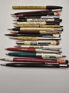 Vintage Pen And Pencil Advertising Lot - Picture 1 of 2