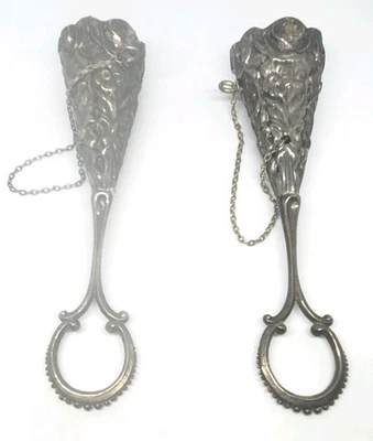 2 посеребренных держателя для букетов свадеб и т. д. - Изображение 1 из 4