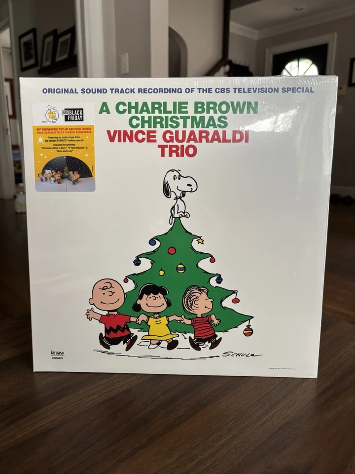 Charlie Brown Christmas Pop-Up 2025 RSD Black Friday LP Vinyl Soundtrack