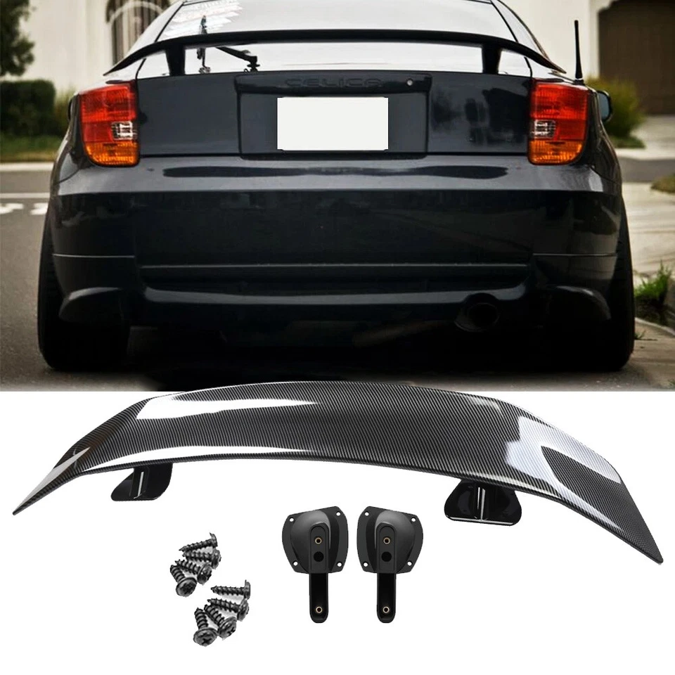 Carbon Fiber Style 46" Car Rear Trunk Spoiler Lip Wing Racing For Toyota Camry Foto 1 de 4