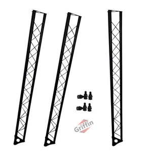 3-PACK Stage Mount Triangle Truss Extension by GRIFFIN | 5Ft DJ Stage Lights - Picture 1 of 12