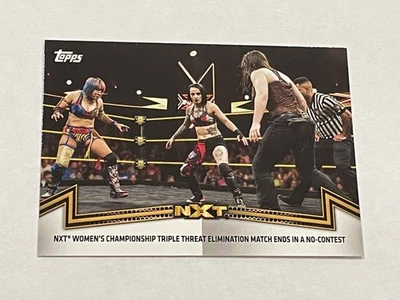 2018 Topps WWE Women's Division Wrestling #NXT-9 - Asuka Foto 1 de 2