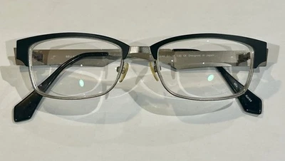 Bellagio Brille Brillengestell BG646 C-01 Schwarz Gunmetal 51-18-145 Japan Halbrand - Bild 1 von 4