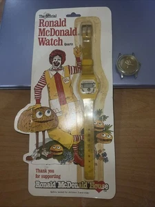 Reloj Retro Casa Ronald McDonald Oficial Coleccionable De Colección RARO Sellado - Imagen 1 de 5