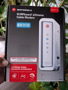 Motorola SURFboard eXtreme Cable WiFi Modem #SB6141 DOCSIS 3.0 - Picture 1 of 1