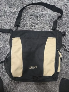 BOB Stroller Diaper Bag Messenger Style Black and Neutral - Picture 1 of 7