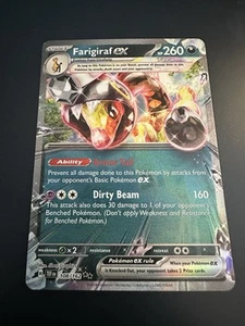 Farigiraf EX 108/162 Sv05: Temporal Forces Double Rare NM - Picture 1 of 2