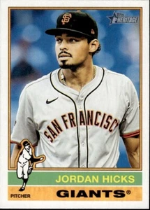 2025 Topps Heritage #100 Jordan Hicks - Picture 1 of 2