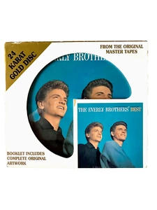 THE EVERLY BROTHERS BEST 24 KARST GOLD DCC CD MINT - Picture 1 of 3