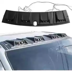 Fits Mitsubishi L200 2015 - 2021 Front Roof Spoiler LED Lights Cap Raptor Car - Bild 1 von 7