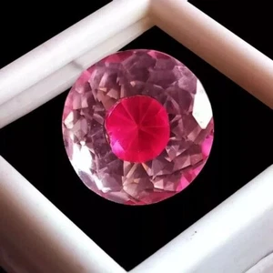 Pitambari Sapphire Natural Round Cut 10-12 Ct Loose EGL Certified Gemstone - Picture 1 of 3