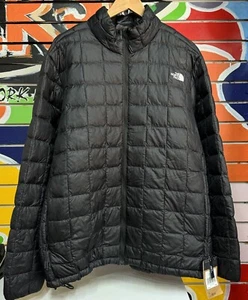 The North Face Men's Thermoball ECO Primaloft Hooded Jacket Black Xxl - Picture 1 of 7
