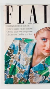 Jill Kennington GRACE CODDINGTON Jigsaw dress BRIDAL W.H. Boore ~ Flair magazine - Picture 1 of 2