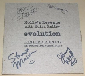 MOLLY'S REVENGE w/ MOIRA SMILEY - Evolution (CD,2008, Autographed) VG+ - Picture 1 of 1