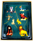 Ensemble figurines vintage DISNEY The LION KING collection de contes de Noël ornements