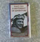 Ernest K. Gann A Gentleman of Adventure VHS Documentary 55 mins RARE Aviation