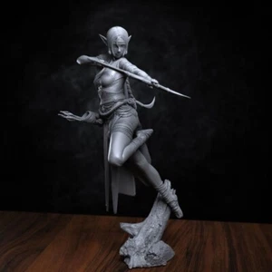 1/24 Elf Sexy Female Archer unassembled unpainted resin action figure model kit - Picture 1 of 3