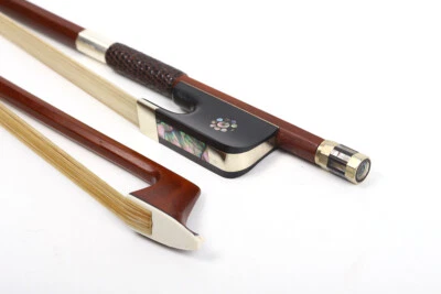 Advanced 4/4 Cello Bow Brazilwood Great Balance Nice Shell inlaid AAA Horse Tail - Image 1 of 4