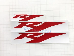 R1 Decal Emblem For YZF-R1 YZF1000 Red Fuel Tank Sticker Bling - Picture 1 of 4