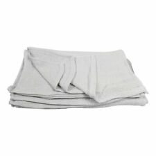 PT727 14 Inch x 17 Inch White Terry Mop Towel - 100% Cotton - 3/Pack