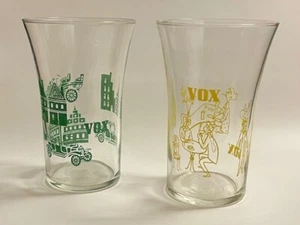 VOX-Gläser Trinkgläser Kaffee Vintage Rarität 50er Jahre - Bild 1 von 3