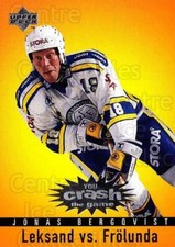 1997-98 Swedish Collectors Choice Crash the Game Silver #10 Jonas Bergqvist
