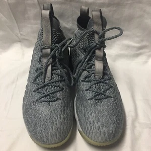 Men’s Nike Lebron 15XLGS Wolf Gray Gold Basketball Size 13 897648 -005 - Picture 1 of 12