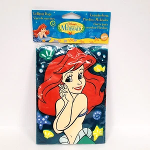 1997 Wilton Disney's The Little Mermaid Lollipop Bags Qty 25 w/ Twist Ties Ariel - Picture 1 of 7