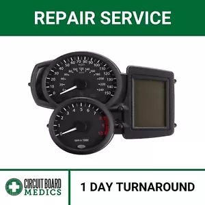 REPAIR SERVICE - 2006 2007 2008 2009 2010 2011 2012 BMW R1200 Instrument Cluster - Picture 1 of 4