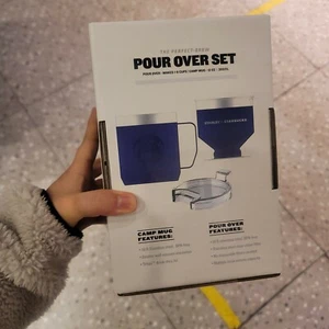 Starbucks Korea 2021 Stanley navy brewover set - Picture 1 of 6