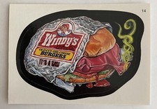 2007 Topps Wacky Packages Series 6 #14 Windy’s Oldcut The Cheese Burgers