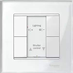 EIB KNX SCHNEIDER MTN617219 TASTER 2FACH PLUS SYSTEM M POLARWEIß NEU OVP SIEGEL - Bild 1 von 1