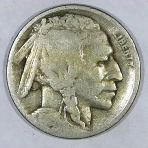 ***VINTAGE AMERIKANISCHE MÜNZE*** 1918 D G Buffalo Nickel Y849 - Bild 1 von 2