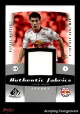 2011 SP Game Used Authentic Fabrics #RM Rafael Marquez Match Worn Jersey Relic