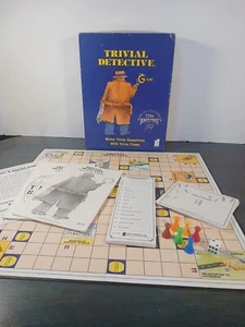 Vintage 1985 Trivial Detective Brettspiel von Hansen vollständig! - Bild 1 von 11
