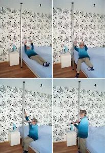 Klemmstange mit Griff, Aufrichthilfe, Transferhilfe, Aufstehhilfe - Bild 1 von 4