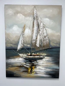 Setting Sail At Sunset signed by Andrew Ocean - Picture 1 of 1