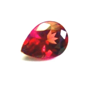 Beautiful Afghani 6x5 mm Pear Shape .70 Ct. Tourmaline, Loose Stone - Foto 1 di 6