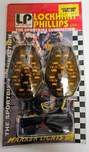 AMBER Suzuki GSXR 600 750 1000 Aero LED Flush Mount Turn Signals Marker Lights - Picture 1 of 1