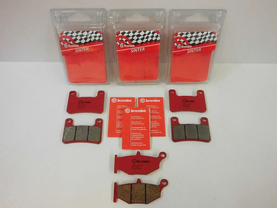 Brembo Bremsbeläge Bremsklötze Bremse vorne + hinten Suzuki GSX-R 600 750 1000 - Bild 1 von 1