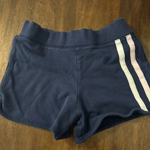 Circo Shorts Girls Size 6/6x Navy Blue With Stripes - Picture 1 of 7